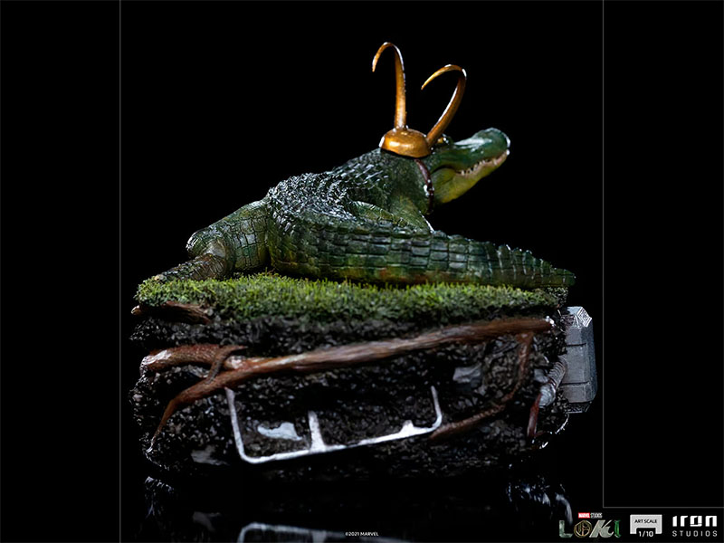 Iron Studios Marvel Loki Series Alligator Loki Art Scale Statue